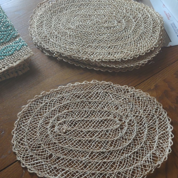 Wicker placemats 11 VTG - Picture 2 of 6